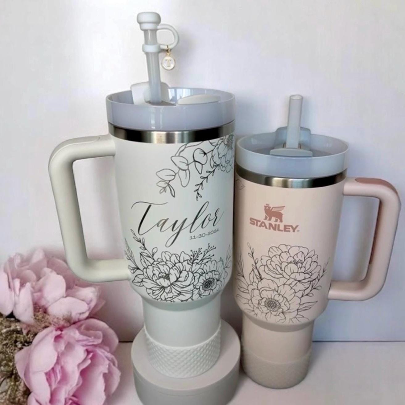 Wedding Stanley Engraved Cup Wedding Gift Personalized Wedding Tumbler Bridesmaid Proposal Save The Date Bride Gift 20oz 30oz 40oz