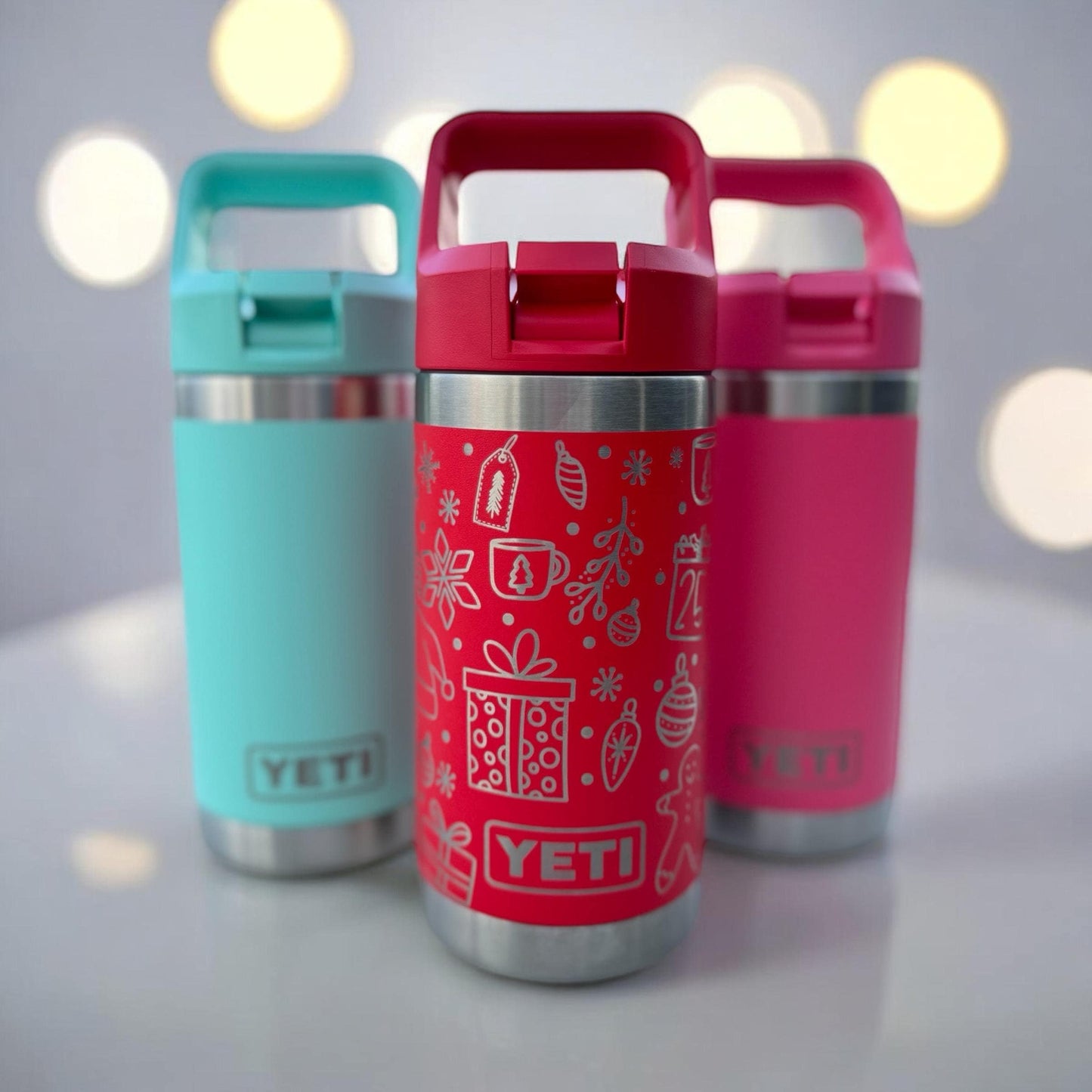 Custom Engraved Yeti Personalized Yeti Rambler Custom Kids Yeti 12oz 18oz Cruise Mug Toddler Tumbler Rambler Junior Yeti Junior