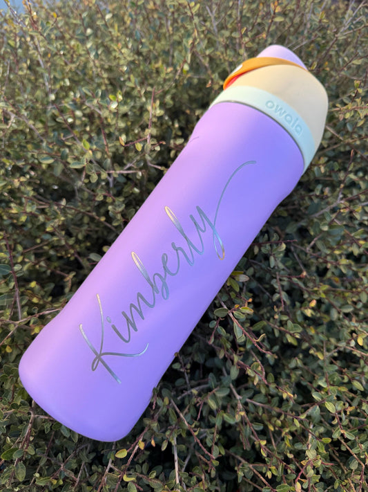 Owala Water Bottle Custom Engraved Water Bottle Gifts For Her Teacher Bridesmaid Proposal Gift Idea for Mom Corporate Logo Gift