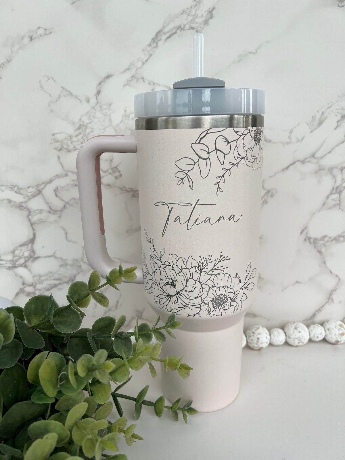 Engraved Stanley Wedding Tumbler, Personalized Gift