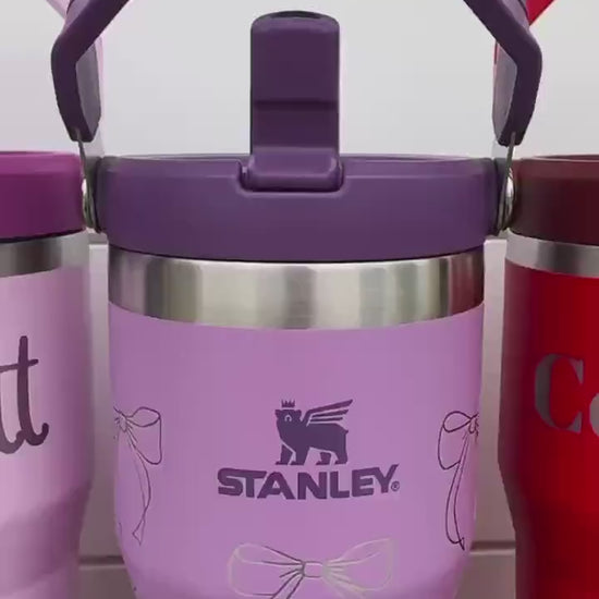 Stanley 20oz Laser Engraved, Custom Name Water Bottle