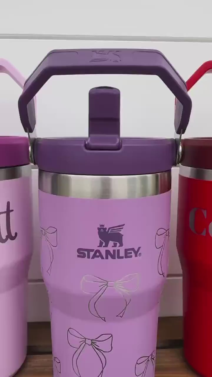 Stanley 20oz Laser Engraved, Custom Name Water Bottle